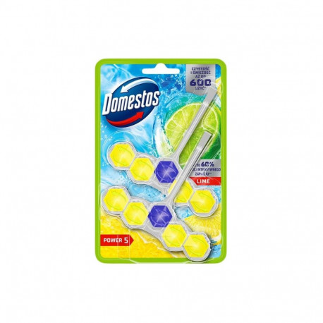 Toilet freshener DOMESTOS Power 5 Lime 100g