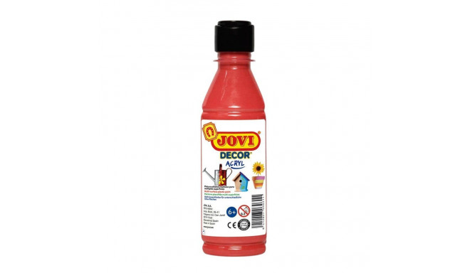 Краска акриловая JOVI 250ml красный