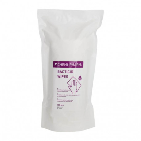 Puhastuslapid pindadele CHEMI-PHARM desinfitseerivad täitepakk 100tk