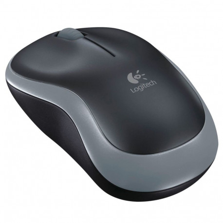 Computer mouse wireless LOGITECH M185 dark gray black