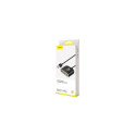 Baseus HUB Square round 4in1 USB Adapter USB3.0*1 + USB2.0*3 1m Black (CAHUB-AY01)