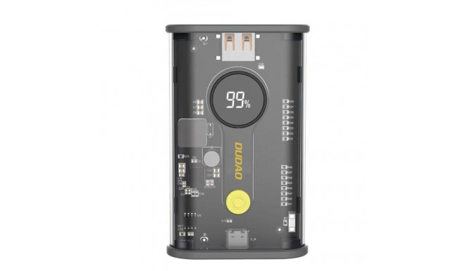 Dudao Power Bank K16Pro with Digital Display, C+U, PD 22.5W, 20000 mAh with Type-C cable (0,75m) Bla