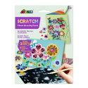 AVENIR Scratch Greeting Card Flowers