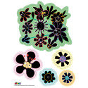 AVENIR Scratch Greeting Card Flowers