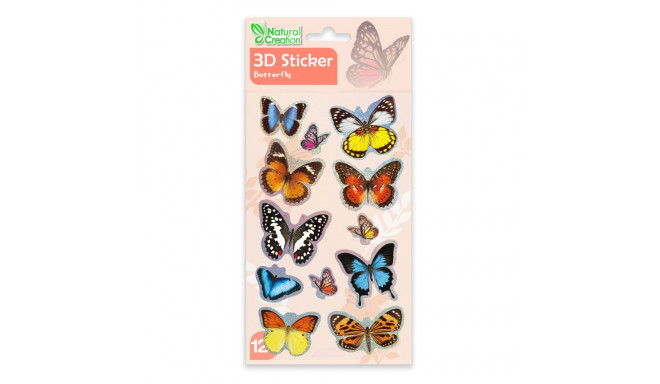 AVENIR Natural Creation 3D Sticker Butterfly