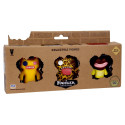 FUGGLER figuuride 3-pakk, 6 cm