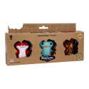 FUGGLER figuuride 3-pakk, 6 cm