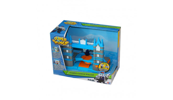 SUPER WINGS Tower Bridge Traffic Control Playset