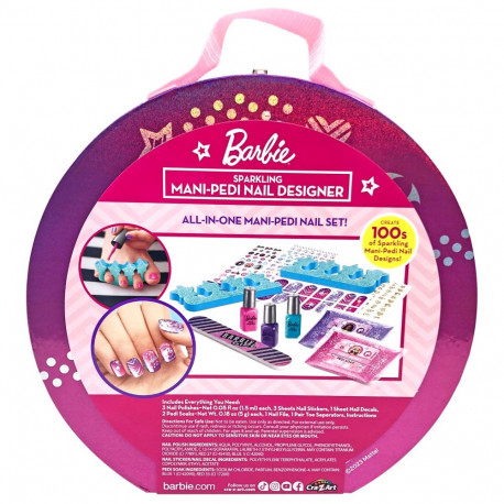 BARBIE Mani-Pedi Designer set Sparkling