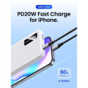 Ugreen PB311 | 10000mAh | USB + USB-C | 20W PD (valge)