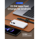 Ugreen PB311 | 10000mAh | USB + USB-C | 20W PD (valge)