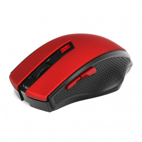 MOUSE OMEGA OM-08WR WIRELESS 2.4 GHz 1000/1200/1600DPI RED [45525]