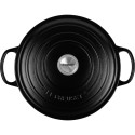 Le Creuset Signature ümmargune röstimisnõu 30 cm must