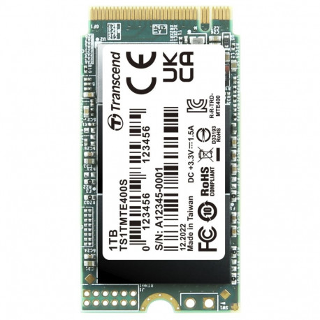 Transcend SSD MTE400S        1TB NVMe PCIe Gen3x4 3D