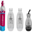 SodaStream Terra white Promo Pack with 3 Flasks