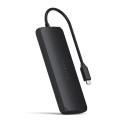 Satechi USB-C hübriid mitmeportiline adapter SSD korpusega must
