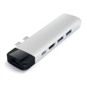 Satechi Type-C Pro Hub 4K HDMI with Ethernet silver