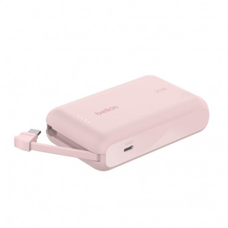 Belkin BOOST Charge Powerbk. 20W 10.000mAh USB-C roosa BPB021hqPK