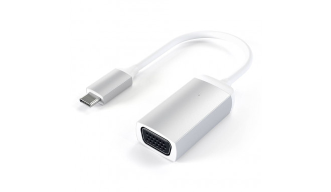 Satechi Type-C VGA adapter hõbedane