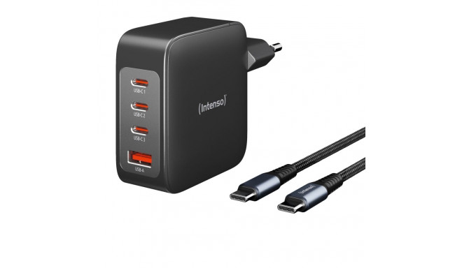 Intenso Power Adapter W140 SET 2x USB-C 1x USB-A incl. Cable