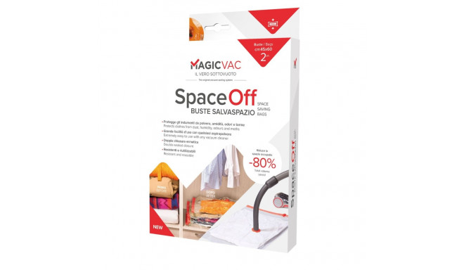 MagicVac Vacuum clothes bag set Space-Off 6-piece