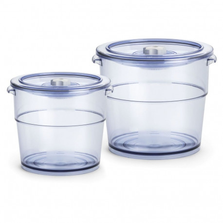 MagicVac 2 Vacuum containers EXECUTIVE 2.0L and 4.0L round