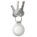 Nomad kaitseümbris Rugged Keychain AirTag, valge