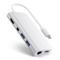 Satechi Type-C Multimeediaadapter hõbedane