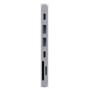 eatechi Type-C Pro Jaotur 4K HDMI hõbedane