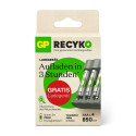 GP ReCyko 4-pordiline USB-laadija B441, sh 4xAAA 850mAh akud