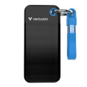 Verbatim Taskukohaline SSD USB 3.2  1TB Must/Sinine 32191
