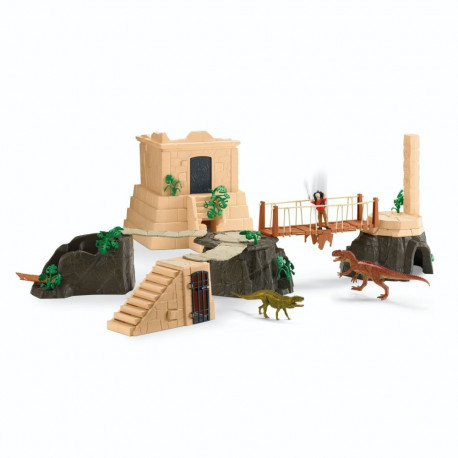 Schleich dinosaurs vallutatud dino tempel - mega komplekt 42656