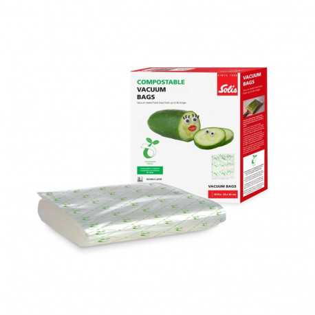 Solis Eco Bags 20x30cm 50 tk komposteeruvad vaakumkotid