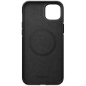 Nomad Modern Leather must nahast ümbris iPhone 14 Plus jaoks