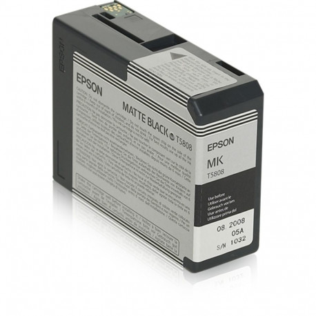 Epson tindikassett matt must T 580 80 ml T 58080N