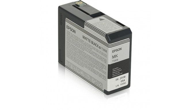 Epson tindikassett matt must T 580 80 ml T 58080N