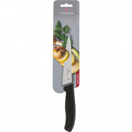 Victorinox viilutusnuga Swiss Classic, must