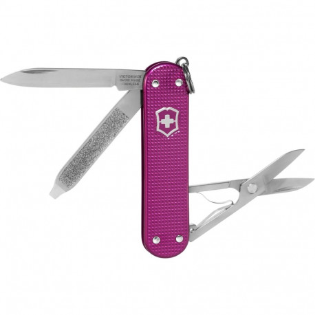 Victorinox Classic SD Alox flamino party punane