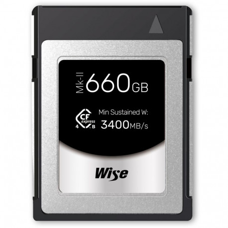 Wise CFexpress 4.0 Type B PRO 660GB MK-II WI-CFX4-B660PM2