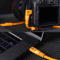 Tether Tools TetherPro USB-C auf USB-C rechter Winkel orange 9,4m