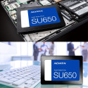 ADATA SATA SSD SU650       256GB SATA III 6.0 R/W 520/450