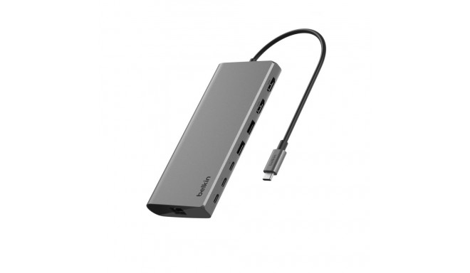 Belkin CONNECT USB-C 8-in-1 Core kahe monitori jaoks INC015btSGY-CZ