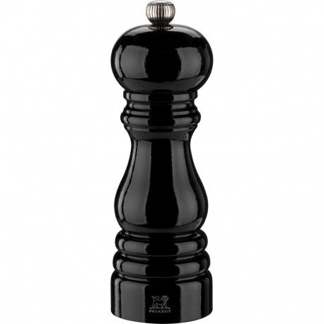 Peugeot Paris salt mill 18 cm beech wood black lacquered