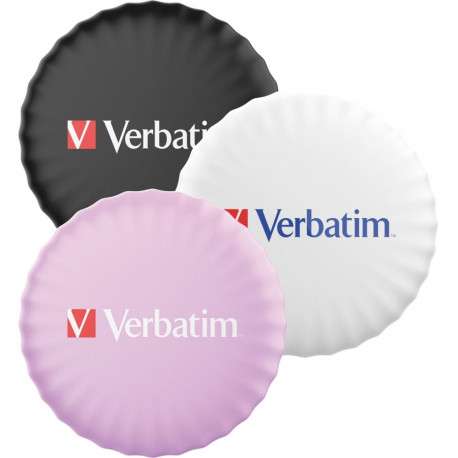 Verbatim esemeleidja My Finder Coin BT 32135, must/valge/roosa