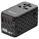 Verbatim GaN III Uni.Travel Adap 140W Welt-zu-Welt UTA-10   32125