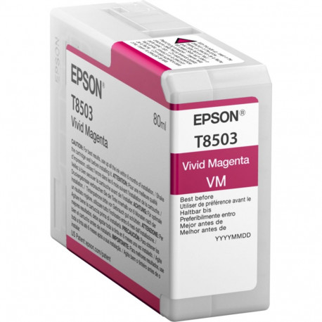 Epson tindikassett elav magenta T 850 80 ml T 85030N