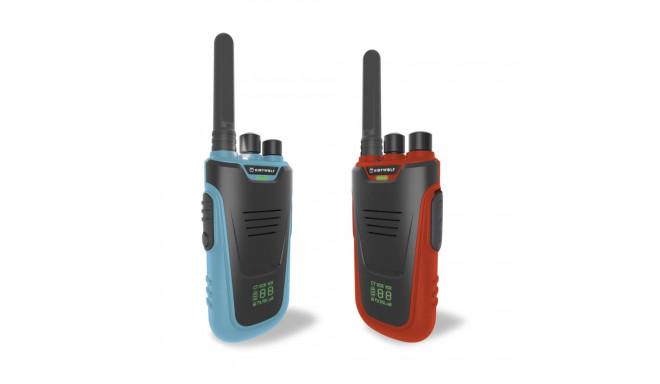Kidywolf Walkie-Talkies with Torch blue/red