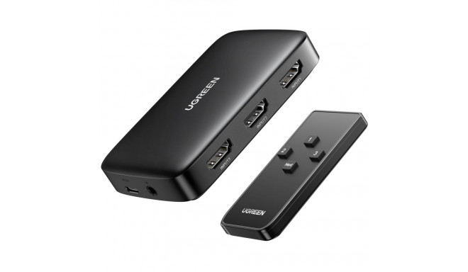 UGREEN HDMI lüliti 3 in 1 out 4K