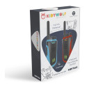Kidywolf Walkie-Talkies with Torch blue/red