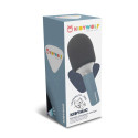 Kidywolf Microphone Bluetooth with Light blue